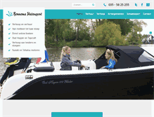 Tablet Screenshot of bonnemawatersport.nl